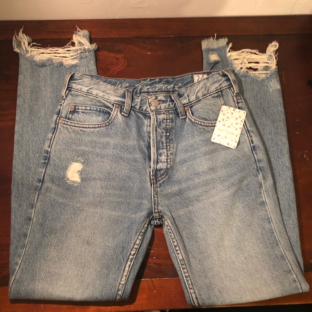free people ripped jeans